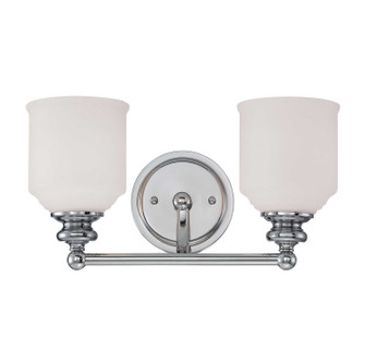 Melrose Two Light Bath Bar in Polished Chrome (51|8-6836-2-11)