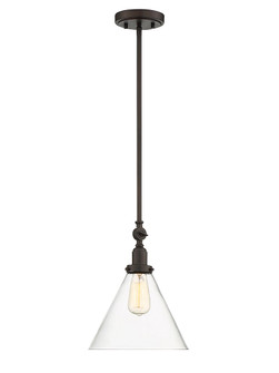 Drake One Light Pendant in English Bronze (51|7-9132-1-13)