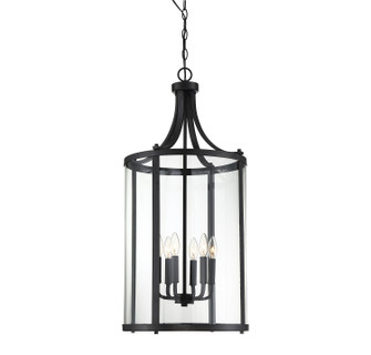 Penrose Six Light Foyer Lantern in Black (51|7-1041-6-BK)