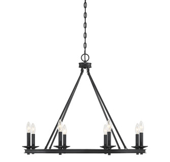 Middleton Eight Light Chandelier in Classic Bronze (51|1-308-8-44)