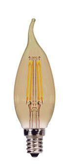 Light Bulb in Transparent Amber (230|S9987)