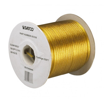 Lamp And Lighting Bulk Wire in Clear Gold (230|93-336)