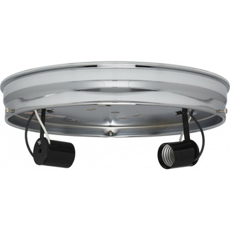 Two Light Ceiling Pan in Chrome (230|90-758)