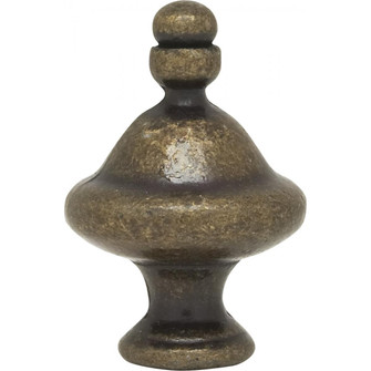 Finial in Antique Brass (230|90-1721)
