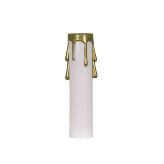 Candle Cover in White (230|90-1509)