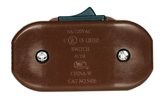 Heavy Duty Feed Thru Switch in Brown (230|80-2497)