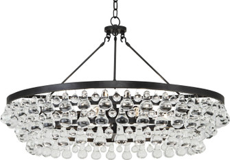 Bling Six Light Chandelier in Deep Patina Bronze (165|Z1004)