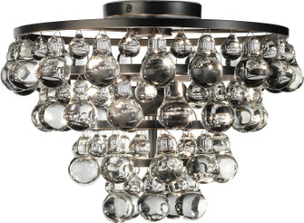 Bling Two Light Flushmount in Deep Patina Bronze (165|Z1002)