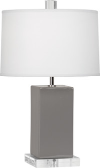 Harvey One Light Accent Lamp in Smoky Taupe Glazed Ceramic (165|ST990)