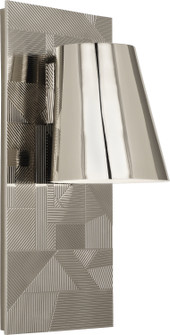 Michael Berman Brut One Light Wall Sconce in Polished Nickel (165|S622)