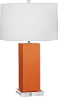 Harvey One Light Table Lamp in Pumpkin Glazed Ceramic (165|PM995)