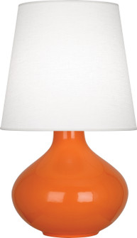 June One Light Table Lamp in Pumkin Glazed Ceramic (165|PM993)