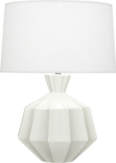 Orion One Light Table Lamp in Matte Lily Glazed Ceramic (165|MLY17)