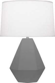 Delta One Light Table Lamp in Matte Ash Glazed Ceramic (165|MCR97)