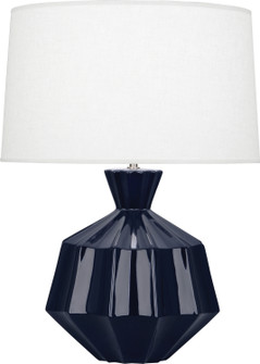 Orion One Light Table Lamp in Midnight Blue Glazed Ceramic (165|MB999)