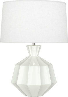 Orion One Light Table Lamp in Lily Glazed Ceramic (165|LY999)