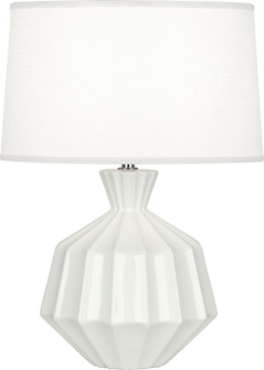 Orion One Light Accent Lamp in Lily Glazed Ceramic (165|LY989)