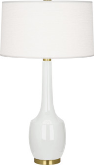 Delilah One Light Table Lamp in Lily Glazed Ceramic (165|LY701)