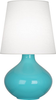 June One Light Table Lamp in Egg Blue Glazed Ceramic (165|EB993)