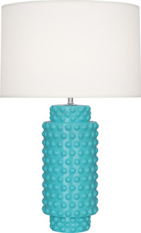 Dolly One Light Table Lamp in Egg Blue Glazed Textured Ceramic (165|EB800)