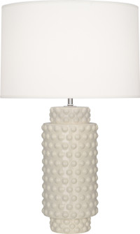 Dolly One Light Table Lamp in Bone Glazed Textured Ceramic (165|BN800)