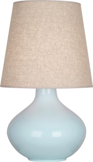 June One Light Table Lamp in Babay Blue Glazed Ceramic (165|BB991)