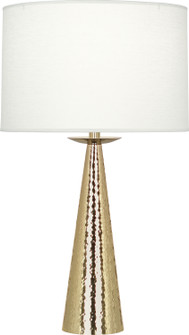 Dal One Light Table Lamp in Modern Brass (165|9869)