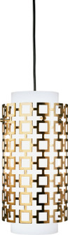 Jonathan Adler Parker One Light Pendant in Antique Brass (165|663)