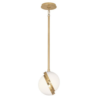 Michael Berman Brut One Light Pendant in Modern Brass (165|624)