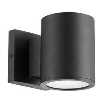 Cylinder LED Outdoor Wall Lantern in Textured Black (19|920-69)