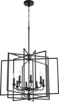 Hammond Eight Light Pendant in Textured Black (19|888-8-69)