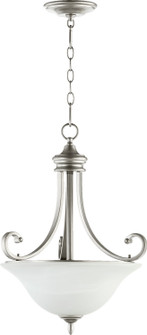 Bryant Three Light Pendant in Classic Nickel (19|8154-3-64)