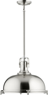 Hinge Pendants One Light Pendant in Satin Nickel (19|804-17-65)