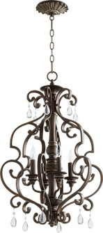 San Miguel Four Light Entry Pendant in Vintage Copper (19|6873-4-39)