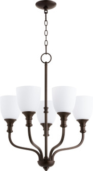 Richmond Five Light Chandelier in Oiled Bronze (19|6811-5-86)