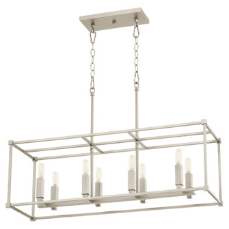 Olympus Eight Light Pendant in Satin Nickel (19|656-8-65)