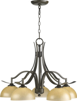 Atwood Five Light Chandelier in Oiled Bronze (19|6496-5-86)