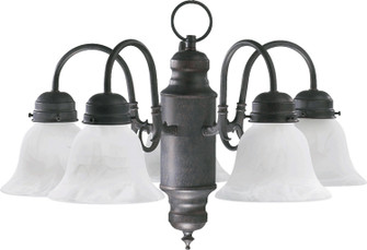 6429 Nooks Five Light Chandelier in Toasted Sienna (19|6429-5-44)