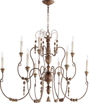 Salento Nine Light Chandelier in Vintage Copper (19|6206-9-39)