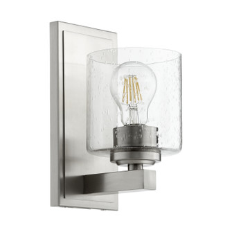 5669 Cylinder Lighting Series One Light Wall Mount in Satin Nickel w/ Clear/Seeded (19|5669-1-265)