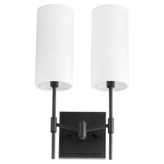 Hamilton Two Light Wall Mount in Matte Black (19|563-2-59)