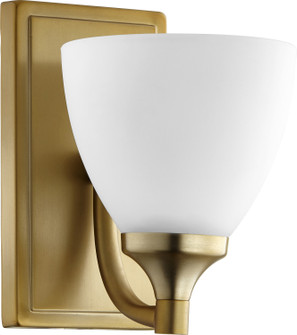 Enclave One Light Wall Mount in Aged Brass (19|5459-1-80)