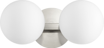 539 Globe Vanities Two Light Vanity in Satin Nickel (19|539-2-65)