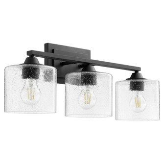 Dakota Three Light Vanity in Textured Black (19|5202-3-69)