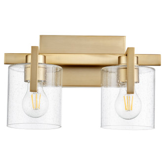 5190 Lighting Series Two Light Vanity in Aged Brass (19|5190-2-80)