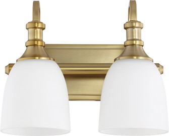 Richmond Two Light Vanity in Aged Brass (19|5011-2-80)