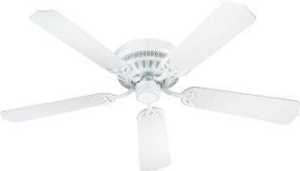 Custom Hugger 42''Ceiling Fan in White (19|11425-6)