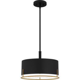 Quoizel Pendant Three Light Pendant in Matte Black (10|QP5580MBK)