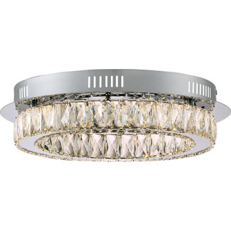 Embrace LED Flush Mount in Polished Chrome (10|PCEM1619C)