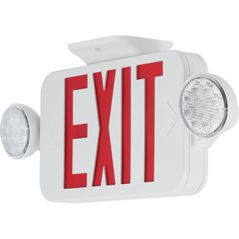 Exit Signs LED Combo Exit/Emergency in White (54|PECUE-UR-30)